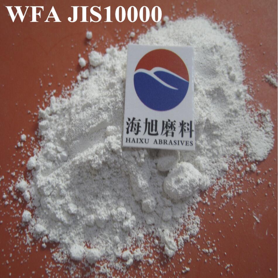 超细酸洗白刚玉微粉粉末