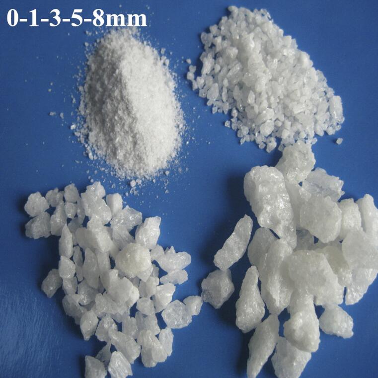 白刚玉段砂0-1mm1-3mm3-5mm5-8mm